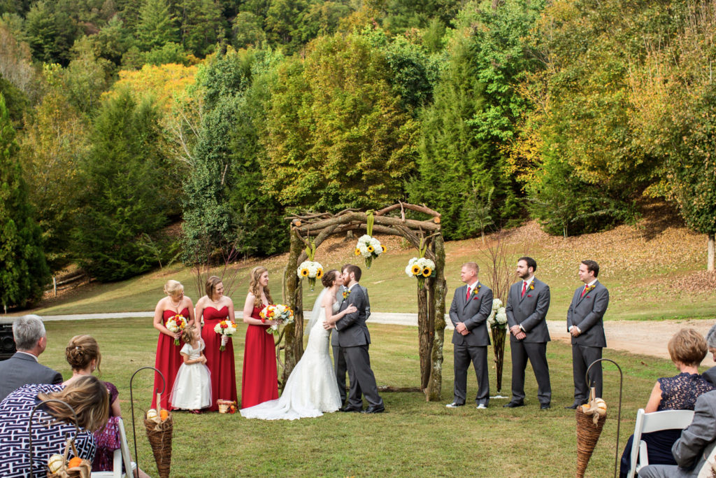 Outdoor Weddings & Reception Venue in North Georgia Mountains