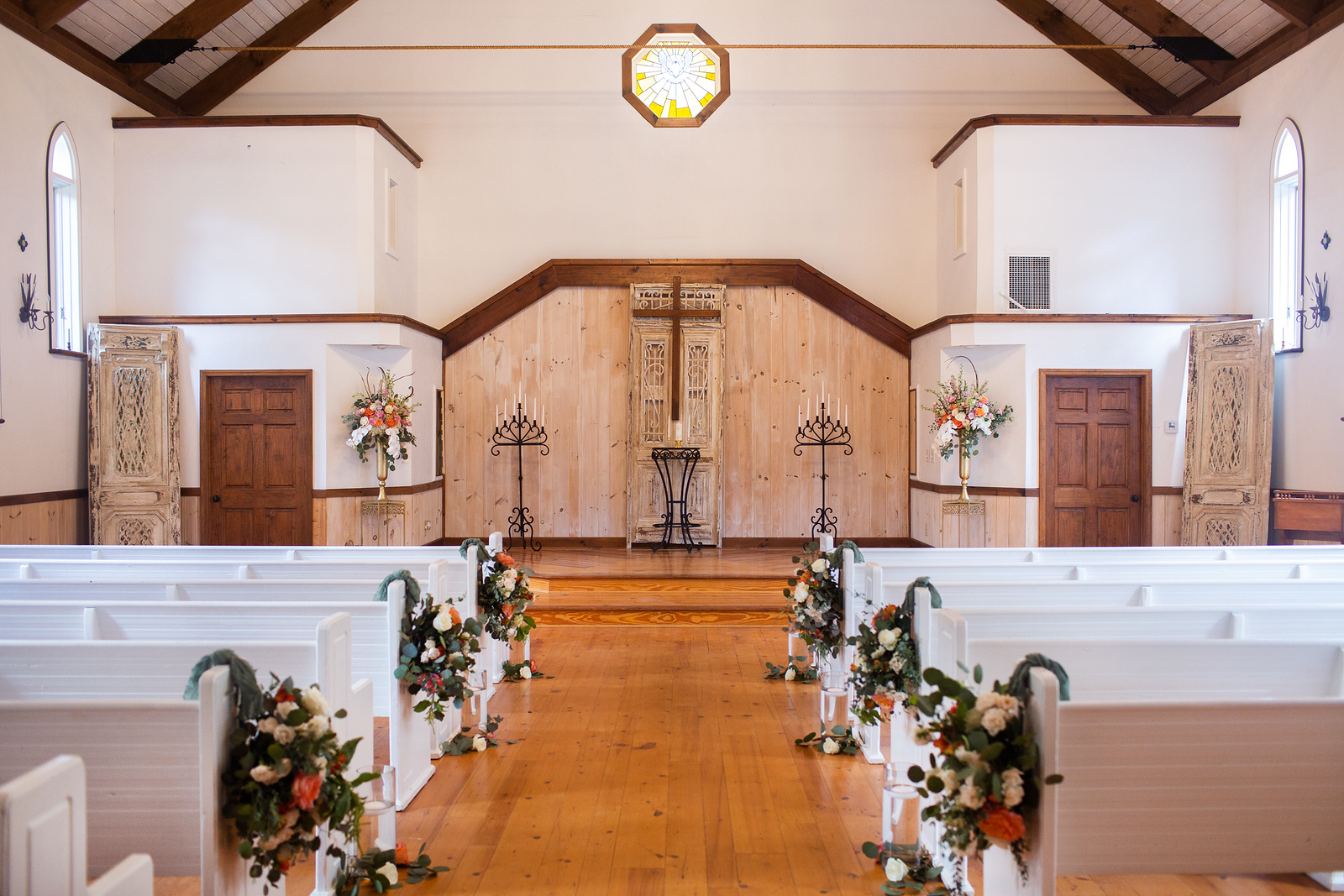 Interior of the Vineyard Chapel at Chota Falls